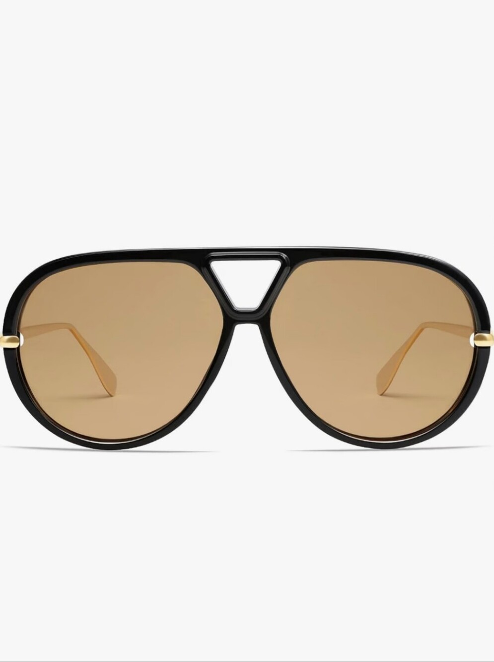 Trendy Polarized Aviator Sunglasses for Women Men Retro Oversized